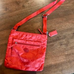 Coach Nylon Getaway Crossbody Shoulder File Bag